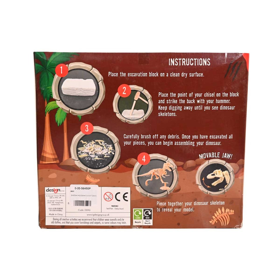 Dinosaur Excavation Kit For Kids