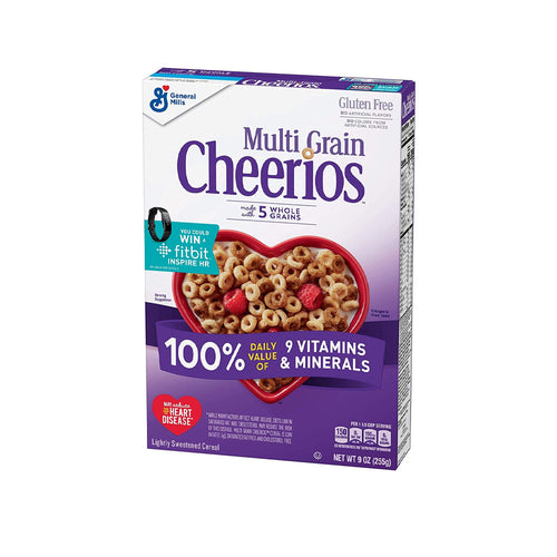 General Mills Multi Grain Cheerios Cereal 255g