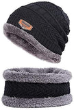 2-Pieces Winter Beanie Hat Scarf Set