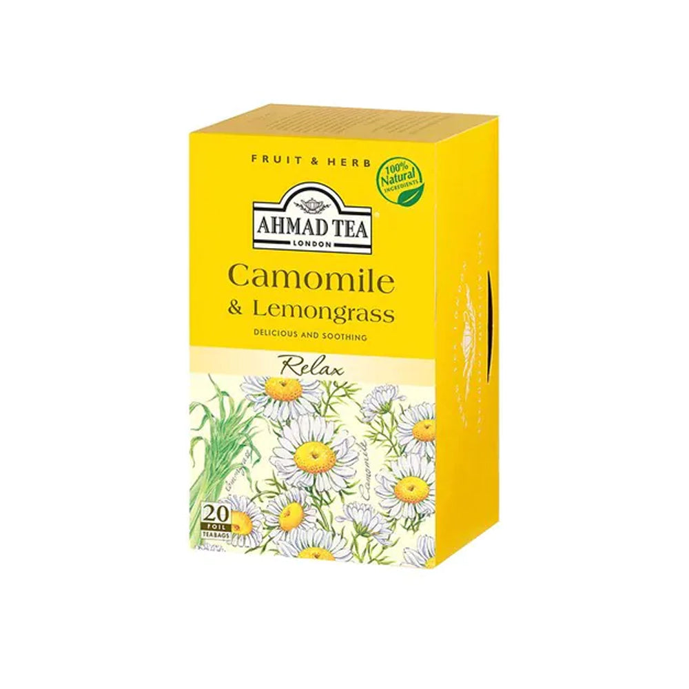 Ahmad Tea Infusion Camomile & Lemongrass 20s