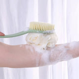 Double-sided Long Handle Bath Scrubber Brush