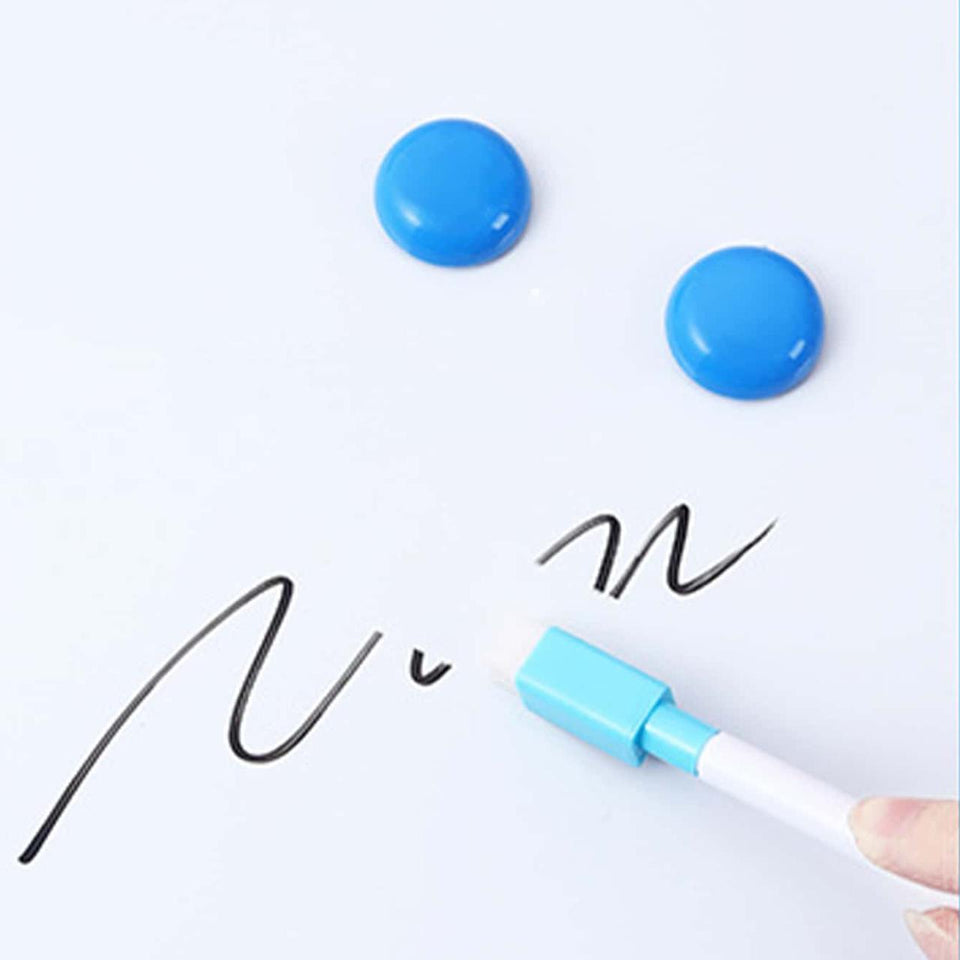 1 Pcs Kids White Board With Marker Eraser & Magnets