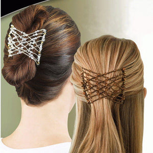 EZ Fashion Elastic Woman Hair Comb