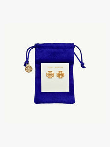 Tory Burch T Logo Studs - Gold