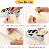 10pcs Shoes Deodorant Sticker Insoles