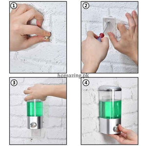 Hand Liquid Soap Dispenser Wall Mounted 500ML