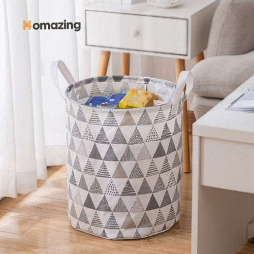 Folding Fabric Laundry Basket