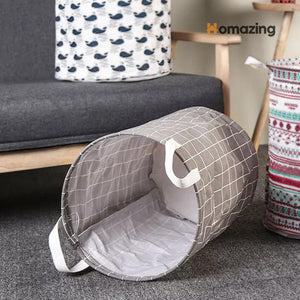 Folding Fabric Laundry Basket