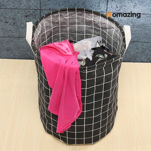 Folding Fabric Laundry Basket