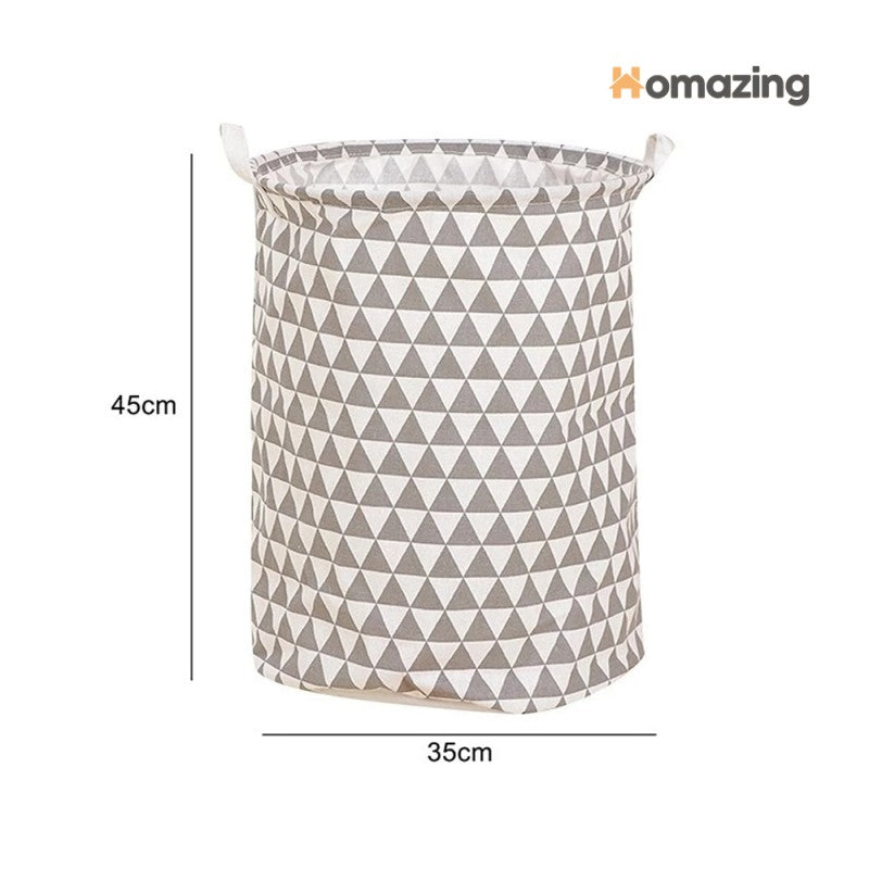 Folding Fabric Laundry Basket