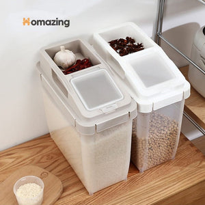 10Kg Rice Storage Container With Wheels