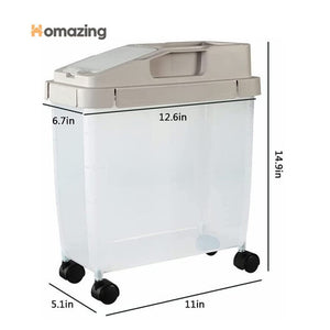 10Kg Rice Storage Container With Wheels