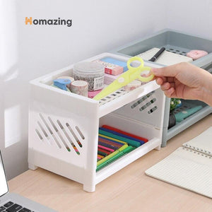 2 Layer Storage Organizer Shelf