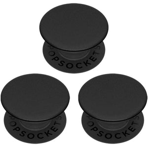 3Pcs POP SOCKET Black