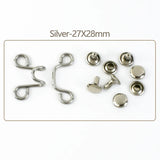 Adjustable Waist Clip Metal Pins