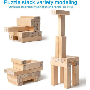 Wooden Jenga - 90 Pcs