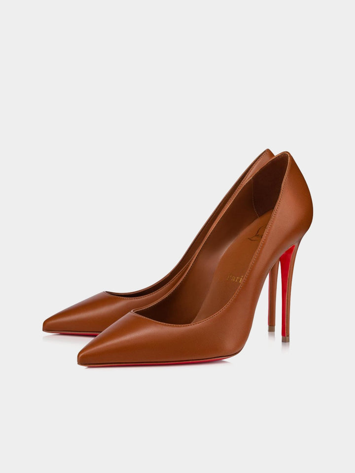 Christian Louboutin Kate 100mm Heel Pumps - Nude 5