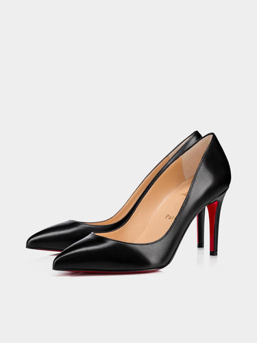 Christian Louboutin Pigalle 85mm Heels Pumps - Black