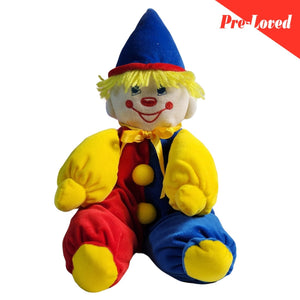 Cute and Extra Soft Clown Toy 40cm Premium Pre-loved