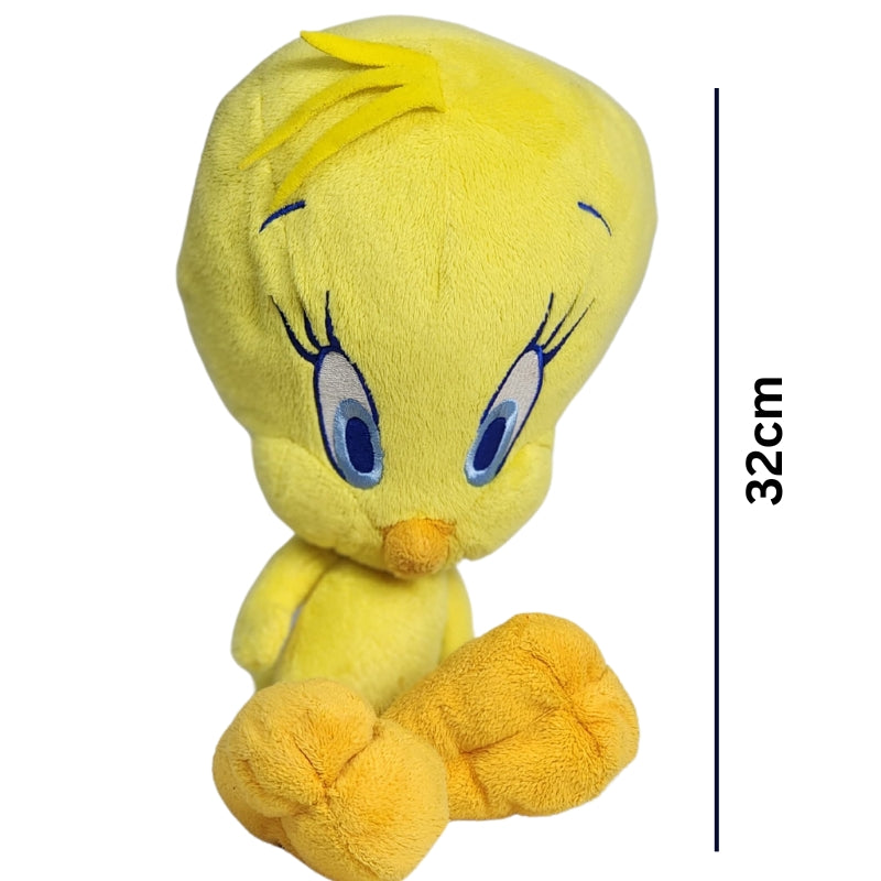 Cute and Extra Soft Tweety Pie Stuff Toy 32cm Premium Pre-loved