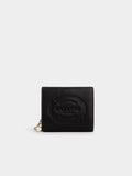 Coach Snap Wallet With Coach Heritage - Black