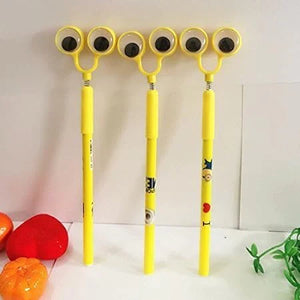 1 Pcs Funny Minion Googly Eyes Pen