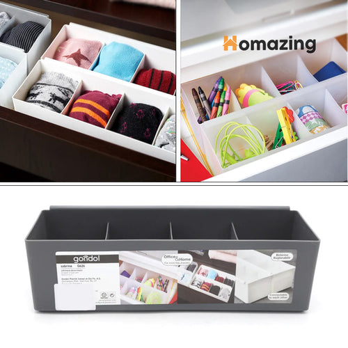 4 Compartment Drawer Organizer