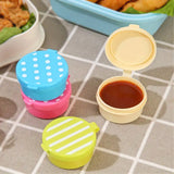 4Pcs Mini Seasoning Sauce Box