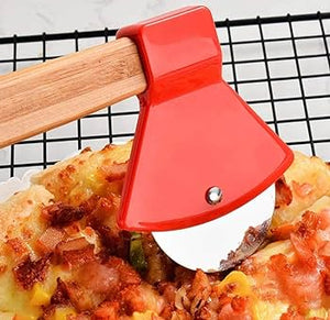 Axe Shape Stainless Steel Pizza Cutter Slicer