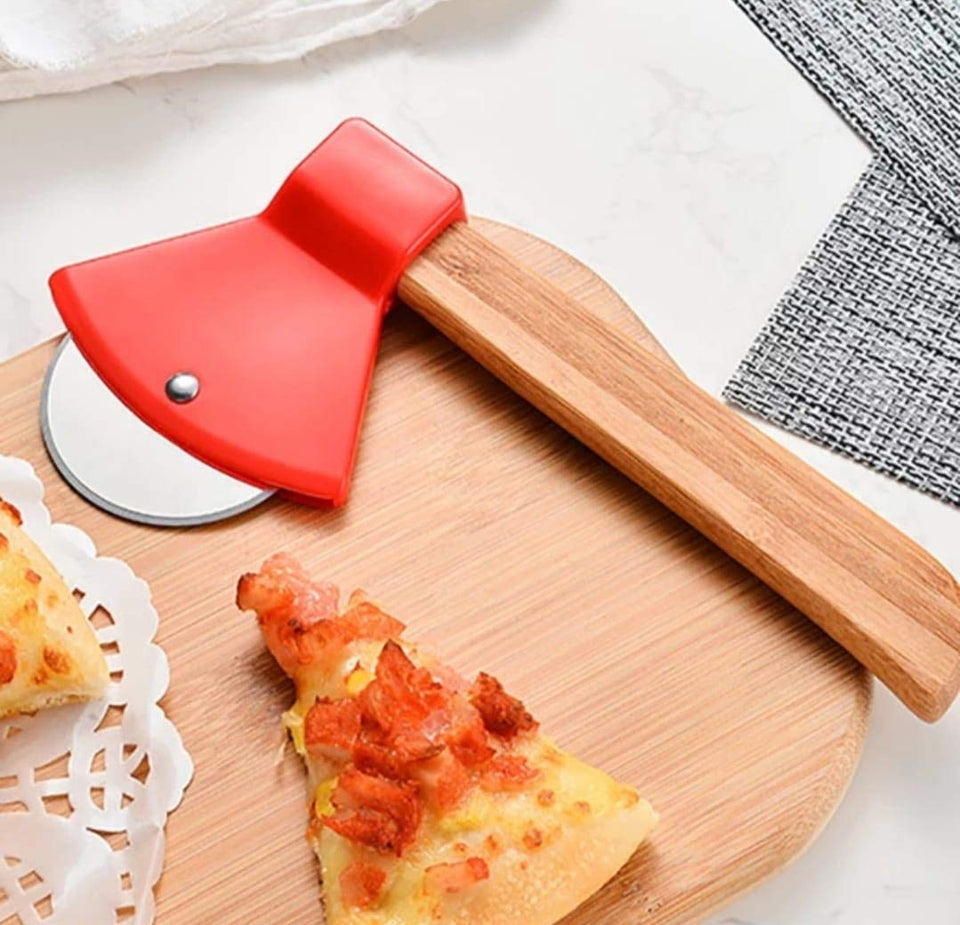 Axe Shape Stainless Steel Pizza Cutter Slicer