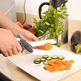 2 in 1 Kitchen Knife and Chopping Board Clever Cutter