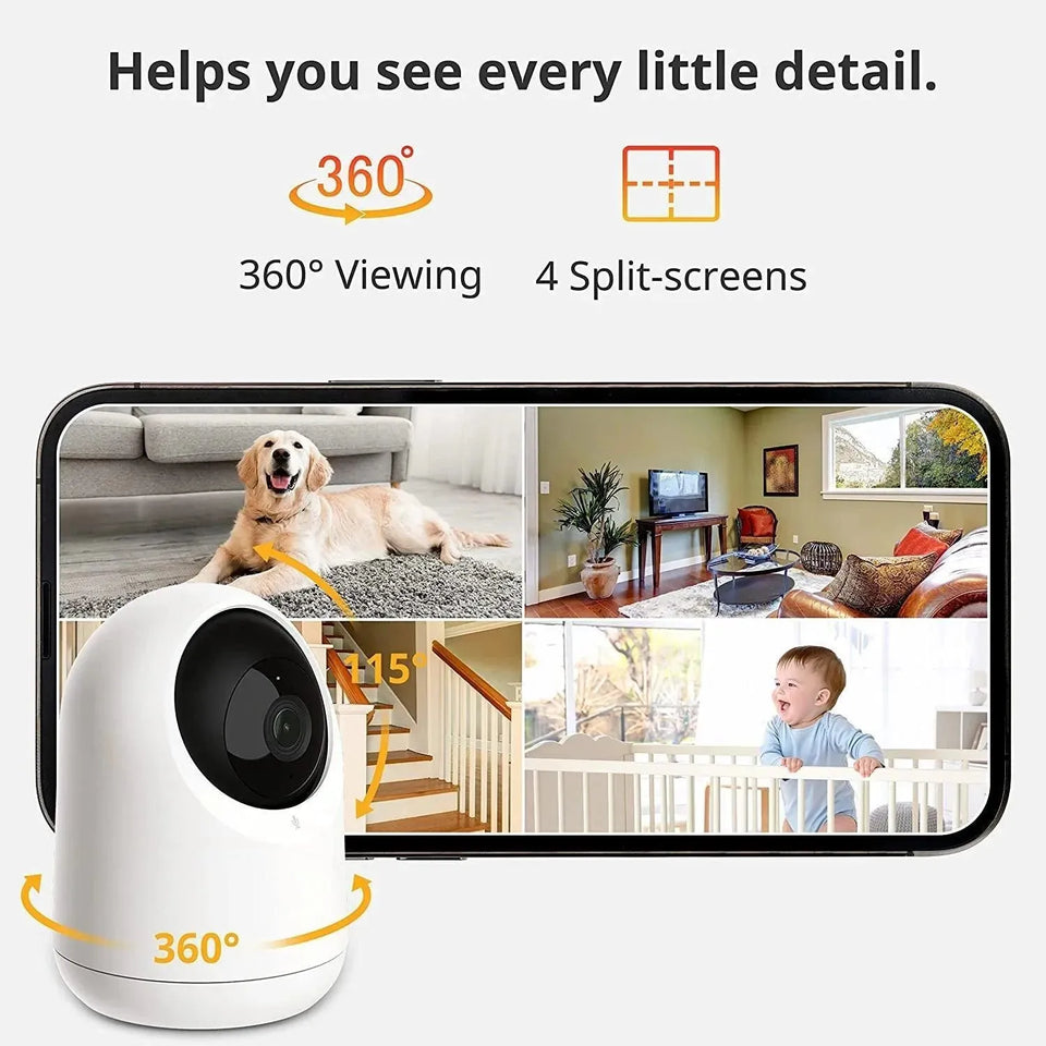 2K WiFi Smart Camera by SwitchBot | Best Wireless Security for Home