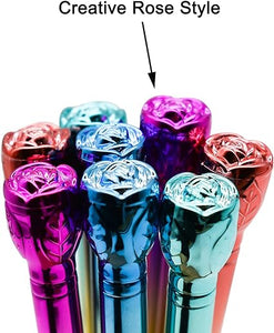 1 Pcs Multicolor Rose Ballpoint Pen