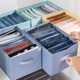 7 Grids Washable Wardrobe Clothes Organizer