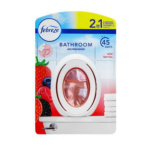 Febreze Wild Berries Bathroom Air Freshner 2in1 7.5ml