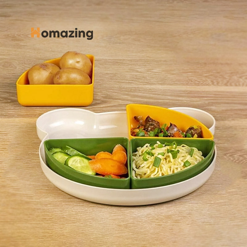 Baby Food Plate 4 Compartment