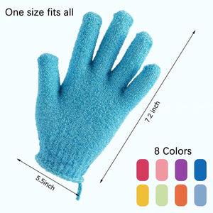 1PC Bath Gloves Scrubber for Women & Men Shower Nylon Moderate