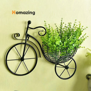 Bicycle Wall Basket Stand