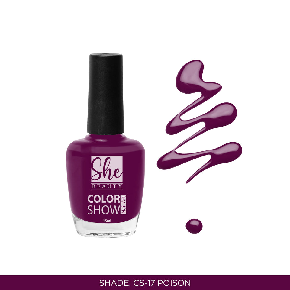 Color Show Nail Polish By She Beauty