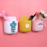 Cute Wall Mounted Multi-Functional U Shaped Mobile Holder