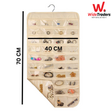 80 Pockets Double-sided Hanging Storage Bag