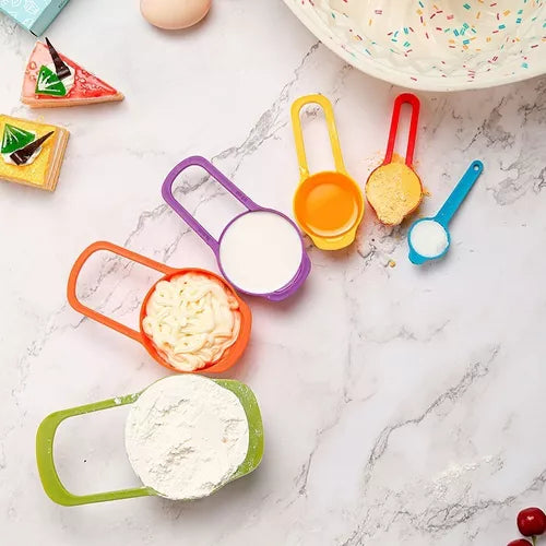 6 Pcs Cooking Measuring Spoons For Baking & Other Purpose