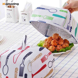 Folding Food Cover Thermal Insulation Aluminum Foil - 2pc Set