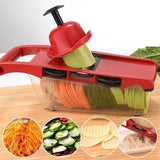 Fruits and vegetable 6 in 1 mandoline slicer