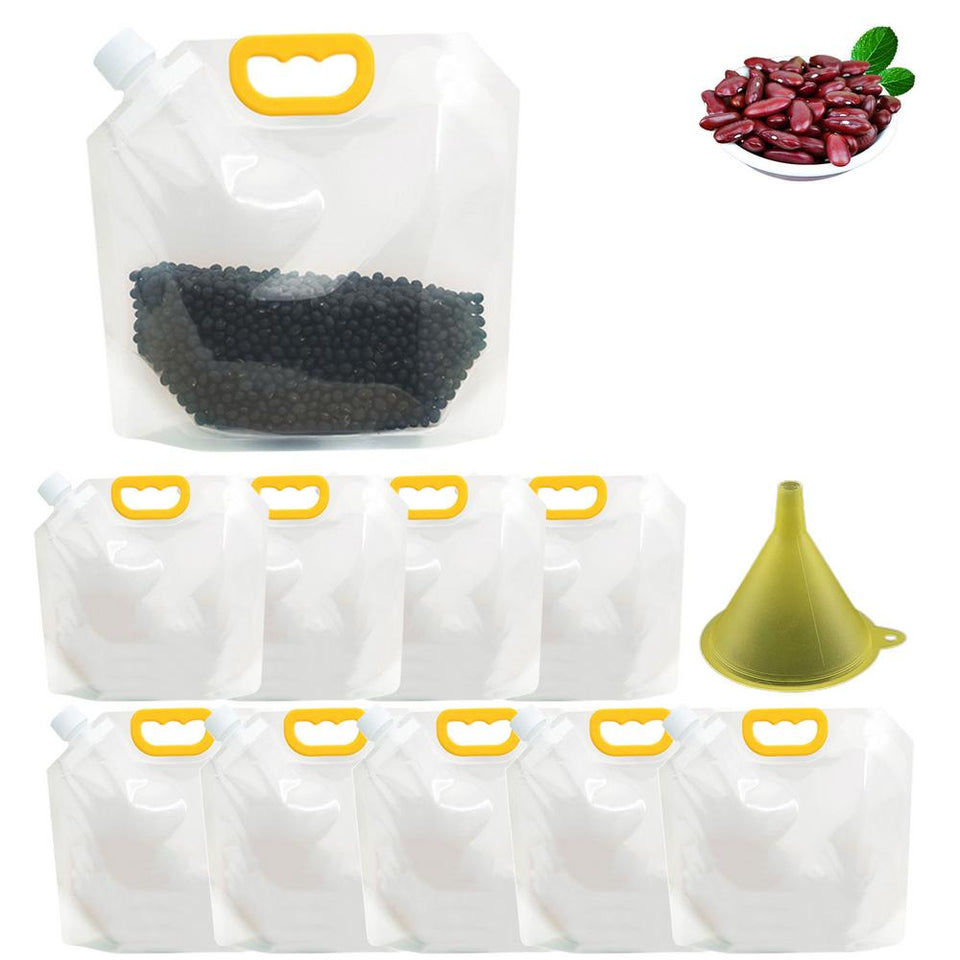 3 LTR Grain Storage Bag With Sealing Cap