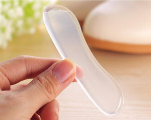 1 Pair Soft Silicone Gel Women Heel Insert Pad