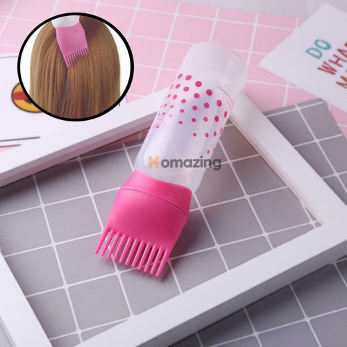 Hair Oil Comb bottle