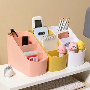 4 Slots Multipurpose Desk Storage Organizer