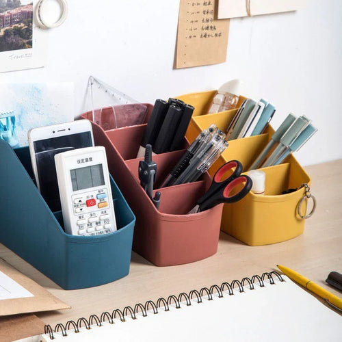 4 Slots Multipurpose Desk Storage Organizer