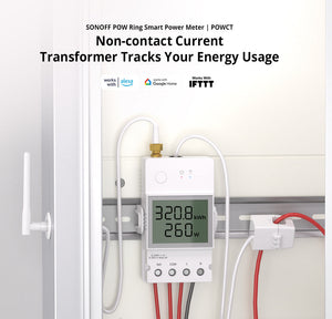 SONOFF POW Ring Smart Power Meter | POWCT - Energy & Power Usage Monitor